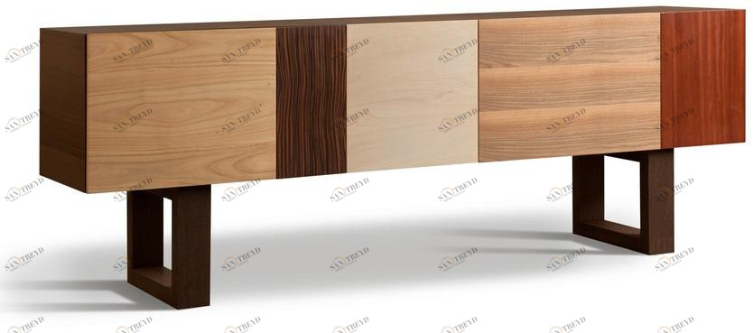 Morelato Комод деревянный с распашными дверцами Patchwork Art. 1721