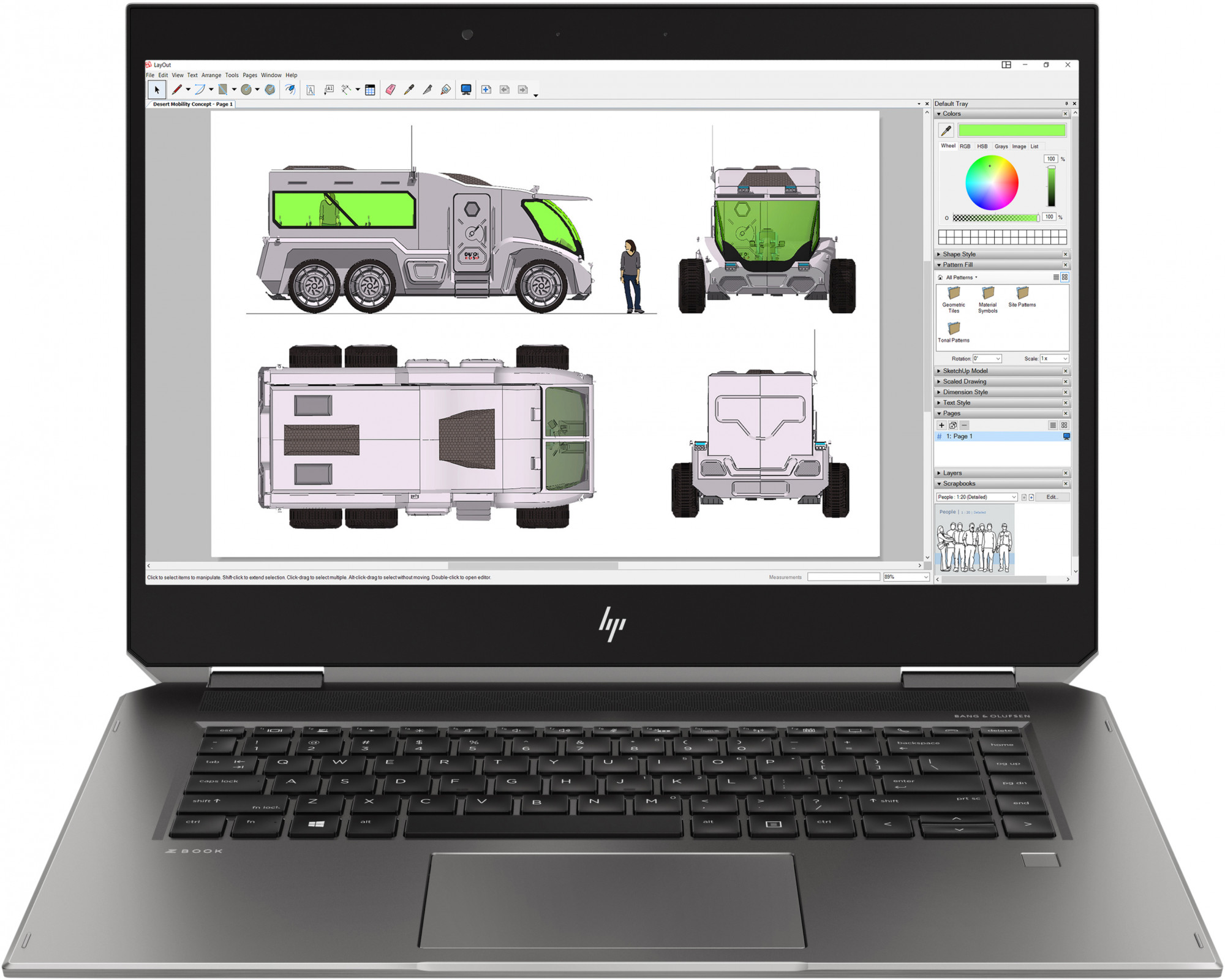 6TW47EA#ACB zbook x360 studio g5 15.6"(3840x2160)/touch/intel core i9 9880h(2.3ghz)/16384mb/512ssdgb/nodvd/ext:nvidia quadro p2000(4096mb)/war 3y/2.26kg/silver/w10pro + no pen HP Santreyd 