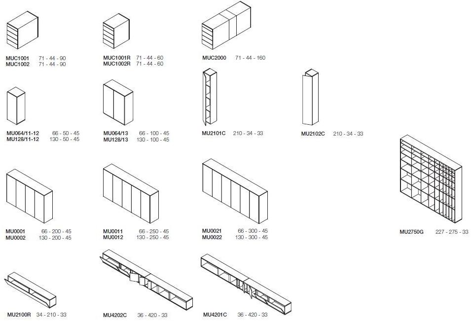 Ultom Стенка с дверцей Minimum sun-id-1469987 - Вид №3