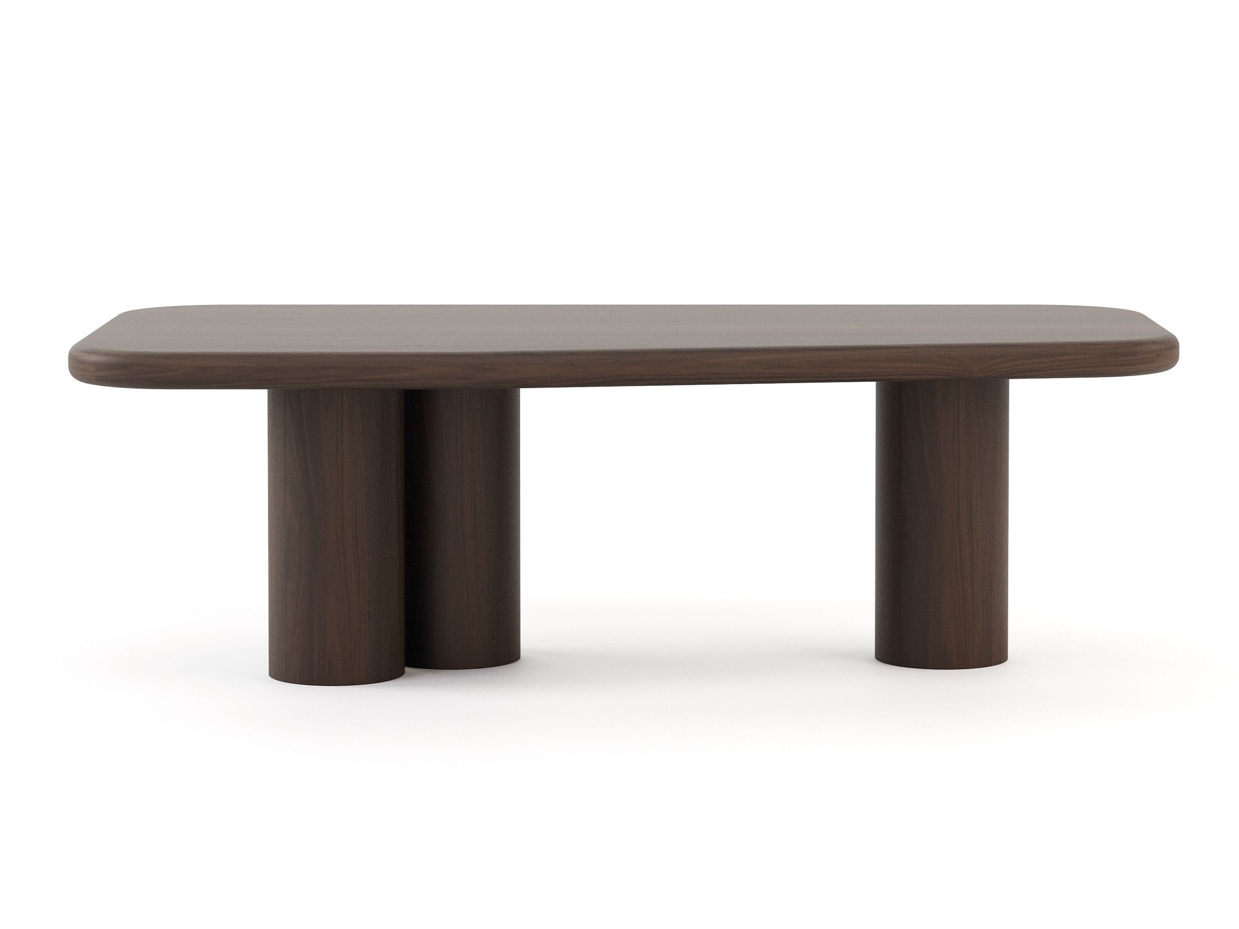 Прямоугольный обеденный стол из грецкого ореха Stylish Club Natur ARCH-00059321 - Вид №2