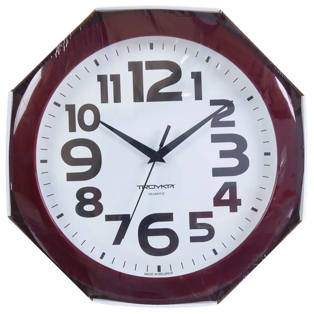 Часы настенные цвет бордовый диаметр 29 см Santreyd STLM-2012133 - Вид №3