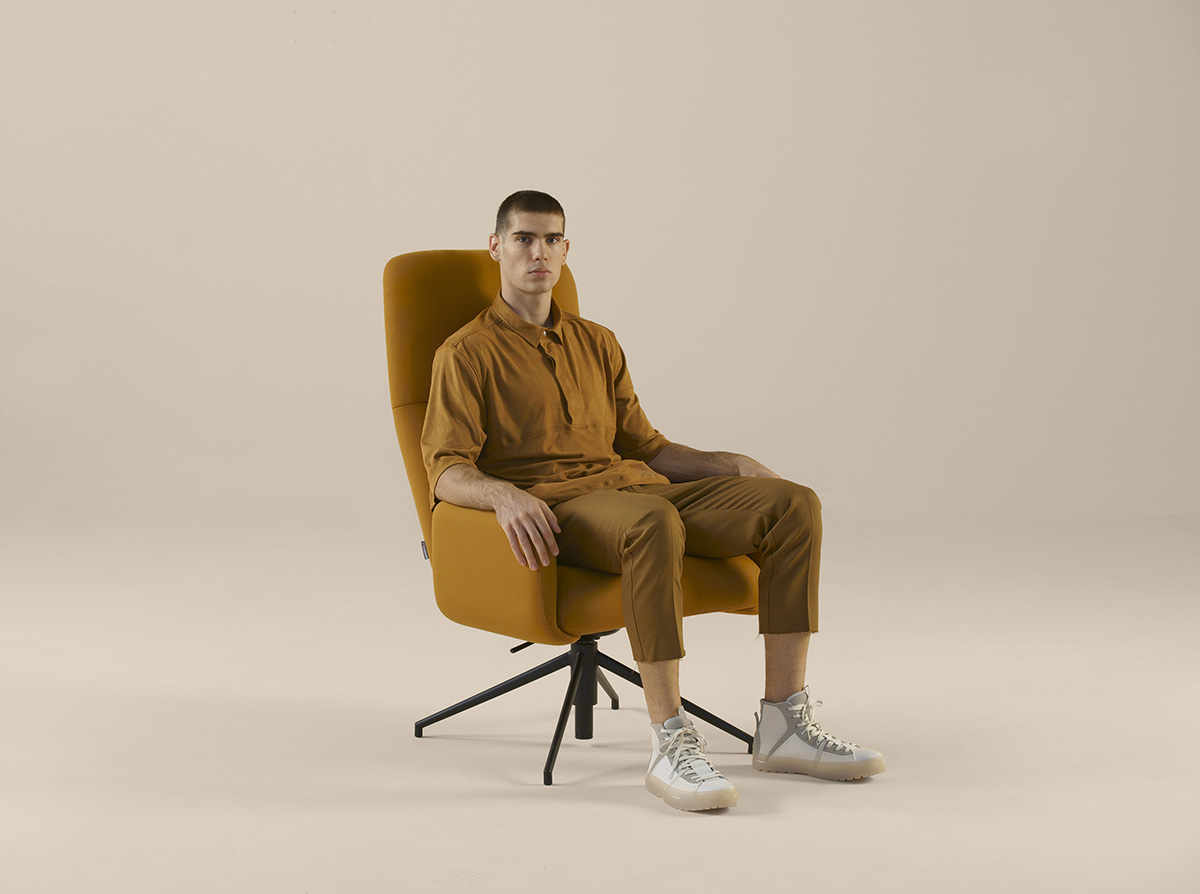 095228 Поворотное кресло 348.65.4 SANCAL Elle - Вид №1