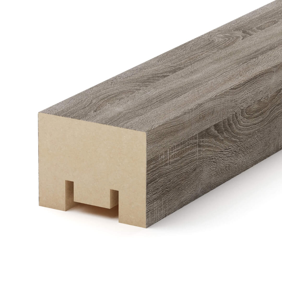 Интерьерная рейка МДФ STELLA Ривьера Дуб Винтаж 40*30*2700 (уп.4 шт.) Standart STSR-854