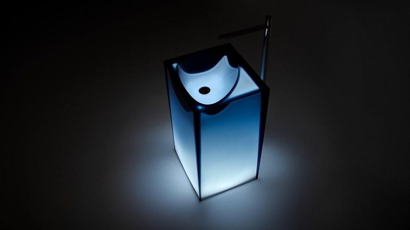 Antonio Lupi Design Lavabo отдельно стоящая из cristalmood® Antoniolupi sun-id-1395997 - Вид №6