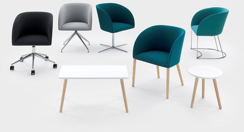 Viganò Стул на козелке из ткани с подлокотниками Milly sun-id-1505542 - Вид №2