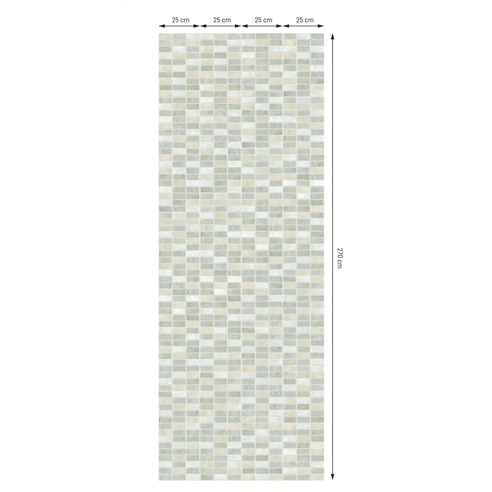 Панель ПВХ Джованни Mix 8 мм 2700х250 мм 0.675 м² VOX STLM-2166968 - Вид №3