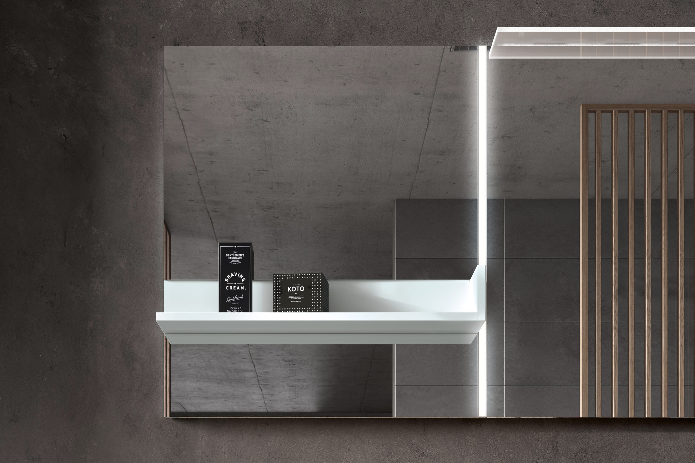 Tender lak – 03 Mastella  Tender LAK  Комплект мебели для ванной  - Вид №1