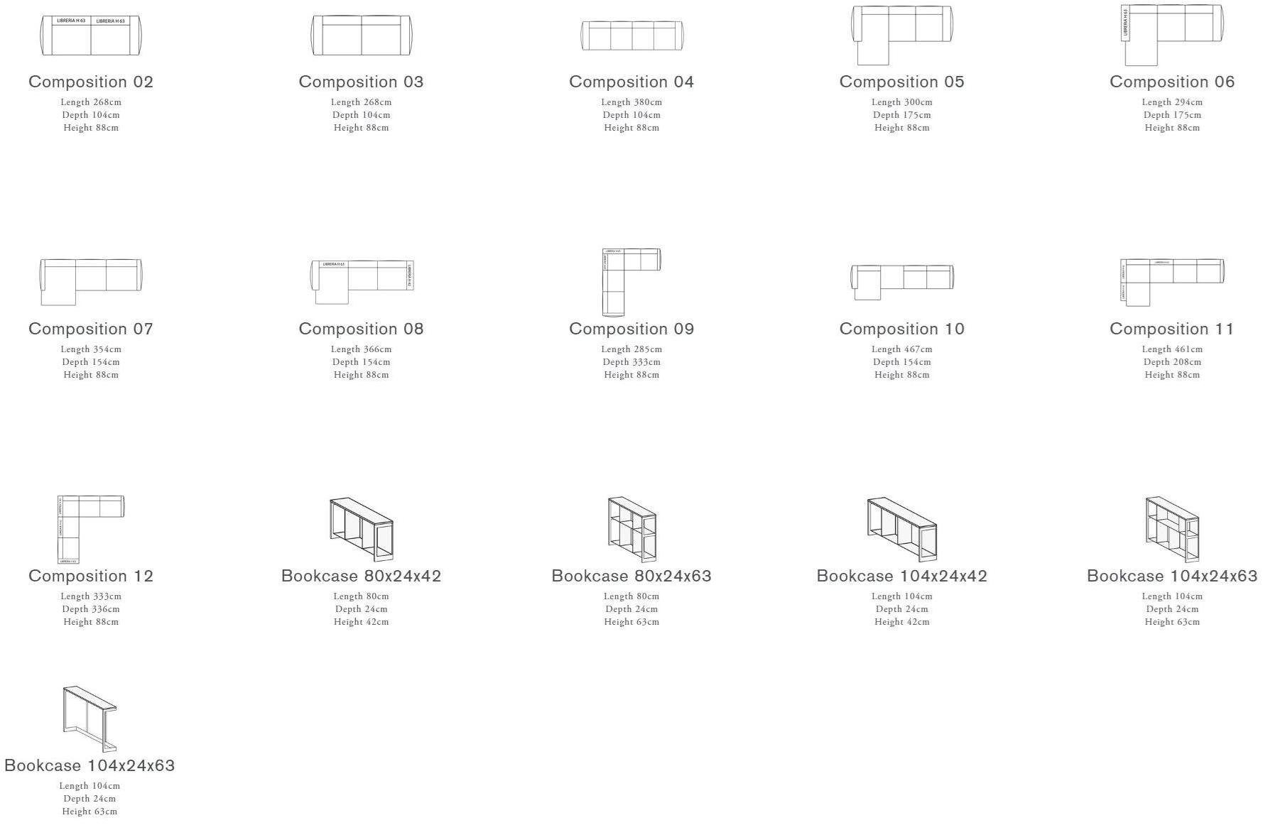 Ditre Italia Модульный кожаный диван с шезлонгом Urban sun-id-1418362 - Вид №6