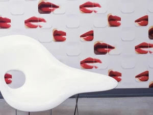 Élitis Моющиеся обои в стиле поп-арт из синтетической ткани Limitee