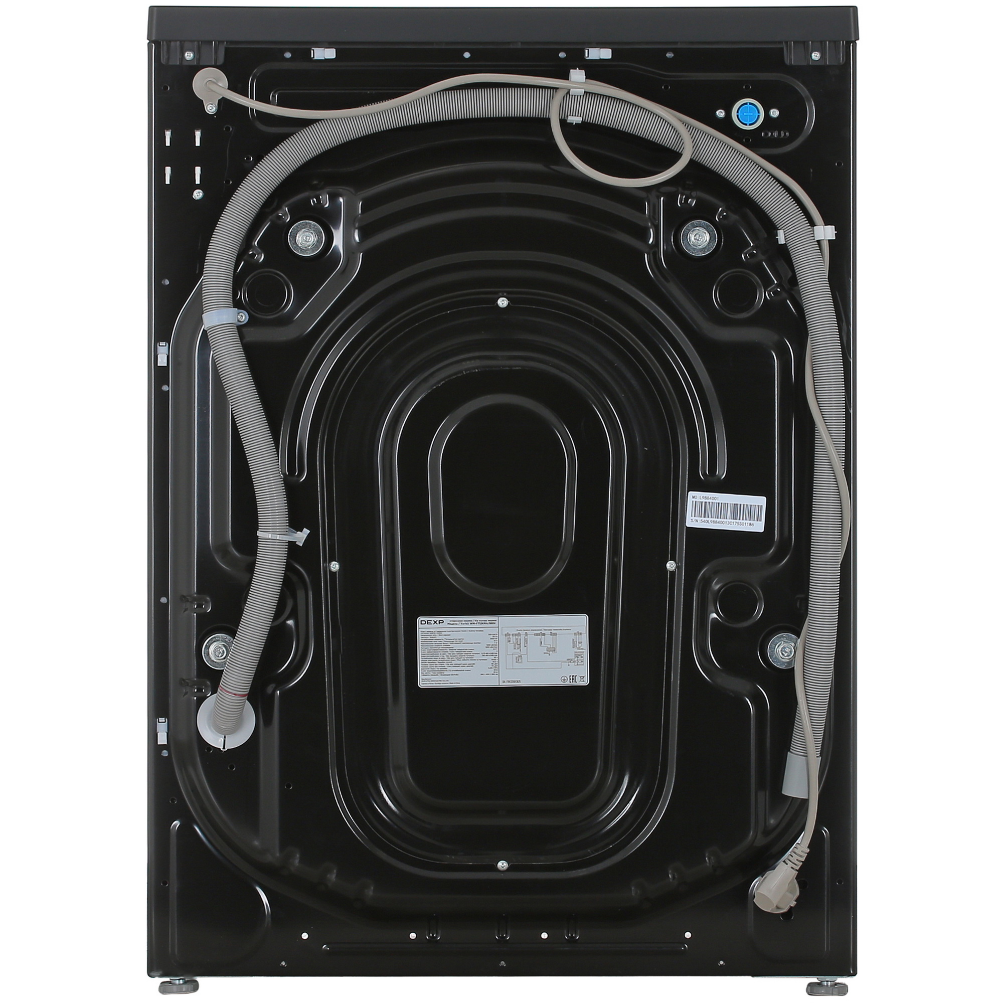 5429384 Стиральная машина DEXP WM-F712KMA/BBSI черный STDN-0020051 - Вид №12