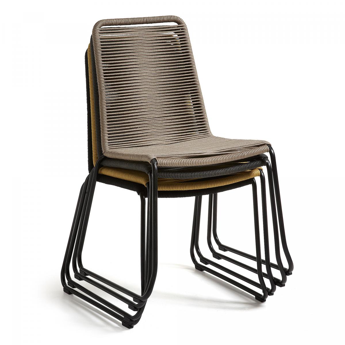 051732 Стул темно-серый La Forma Meagan  - Вид №2