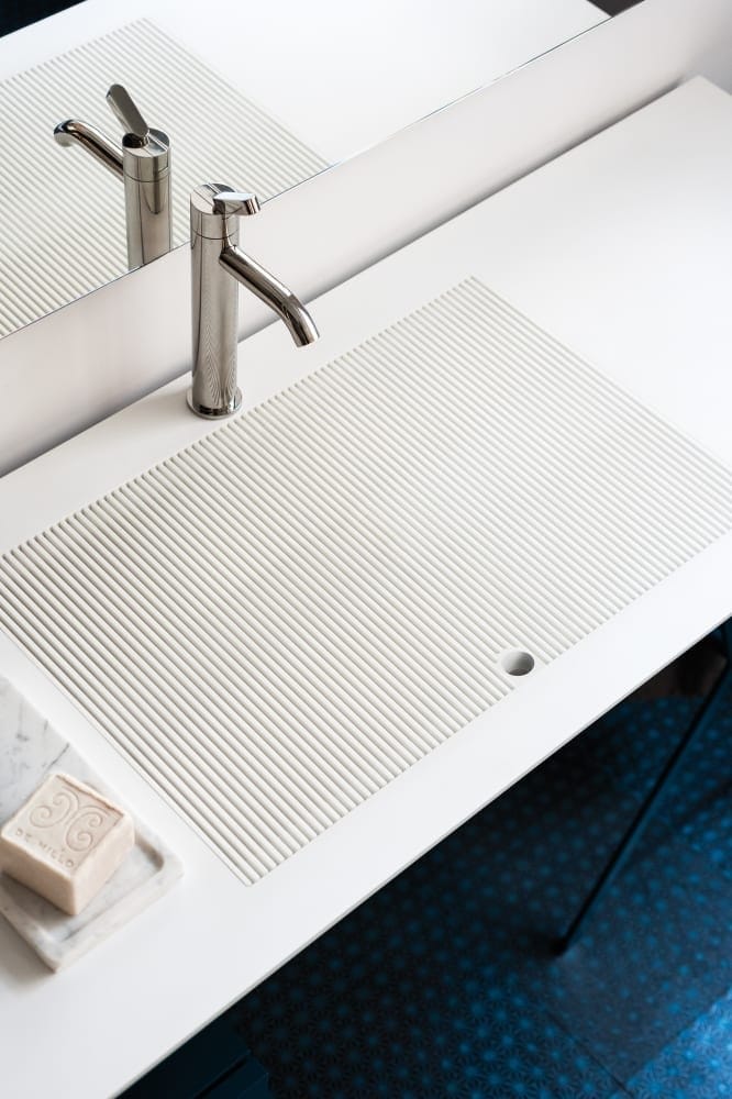 Однорычажный смеситель для раковины из нержавеющей стали Agape SQUARE ARCH-00110430 - Вид №2