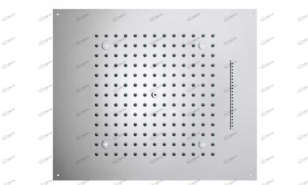 H38916 Потолочный & настенный душ Dream 2 Sprays - LED LIGHTS BOSSINI 