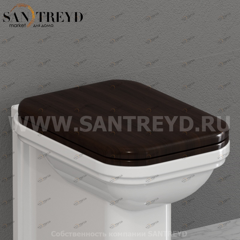 418740 Крышка сиденье для унитаза Kerasan Waldorf