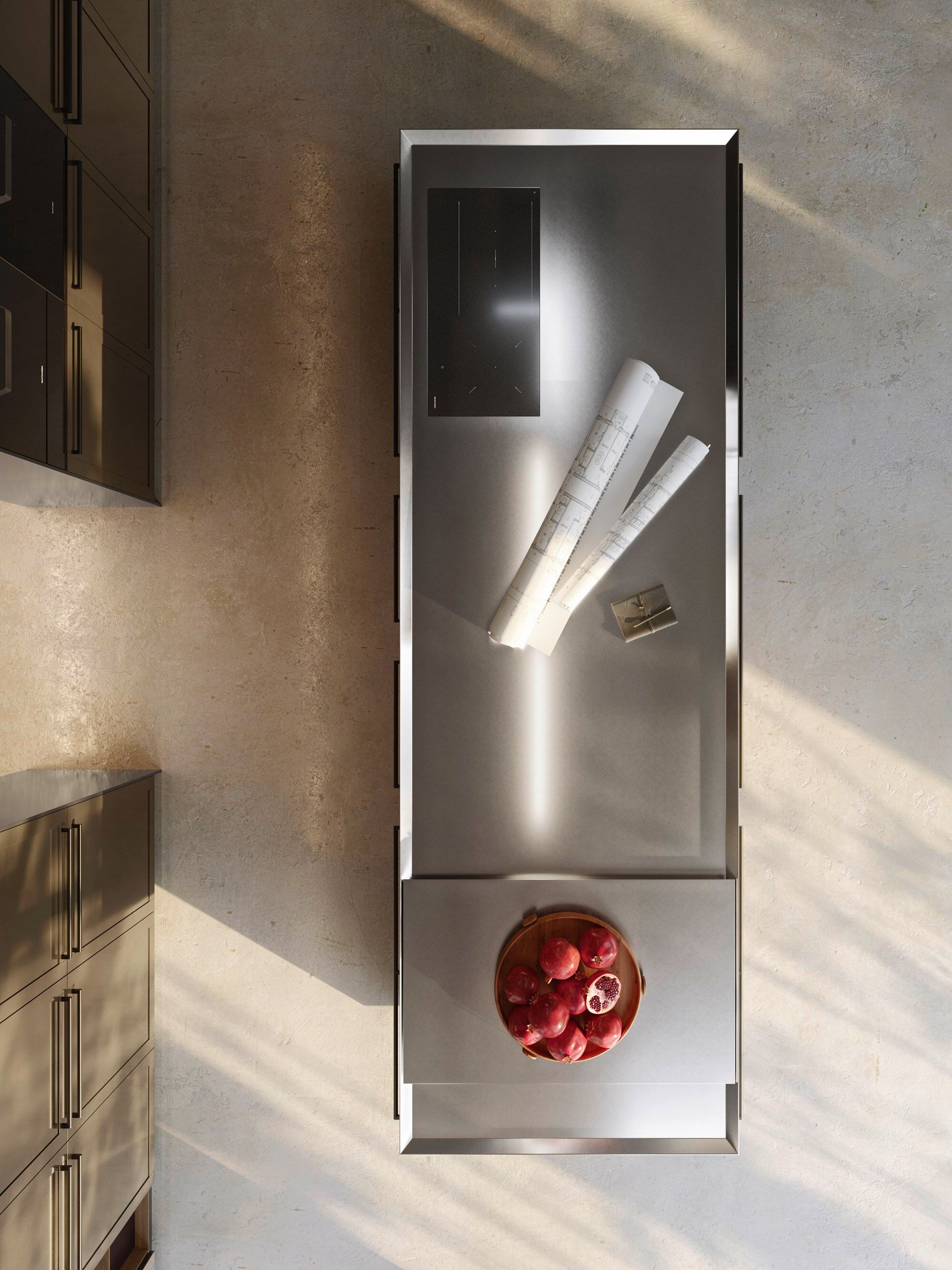 Встроенная кухня с островом Arrital Ak_Project ARCH-00104879 - Вид №4