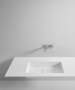 Rexa Design Топ из гелькоута с прямоугольной раковиной REXA-ST98