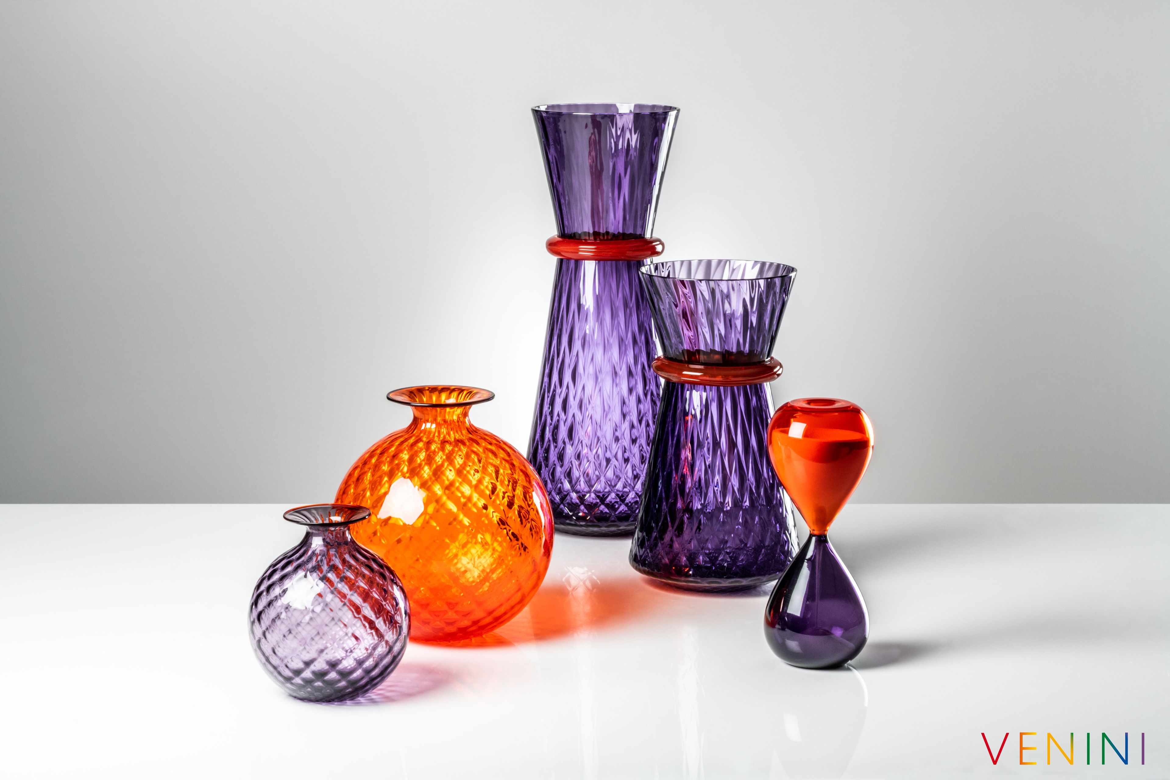 ВАЗа ручной работы из дутого стекла VENINI тиара ARCH-00140002 - Вид №17