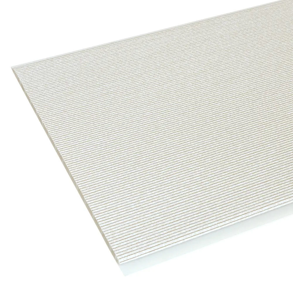 Панель ПВХ Лен бежевый 2700x250x8 мм 0.675 м² DEKOR PANEL STLM-2202793 - Вид №2