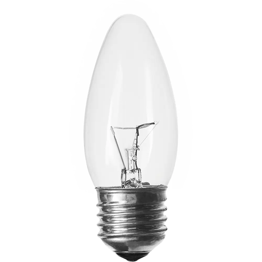 Лампа накаливания Orbis E27 230 В 60 Вт свеча 660 лм Santreyd STLM-2208874 - Вид №1