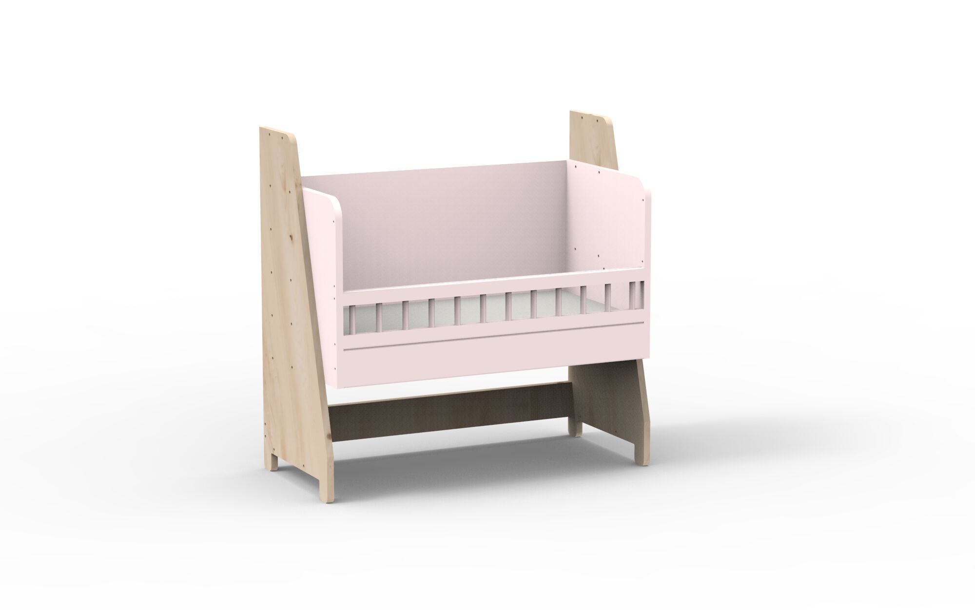 Лакированная деревянная кровать для сна Mathy by Bols ASYMETRY ARCH-00052185 - Вид №56