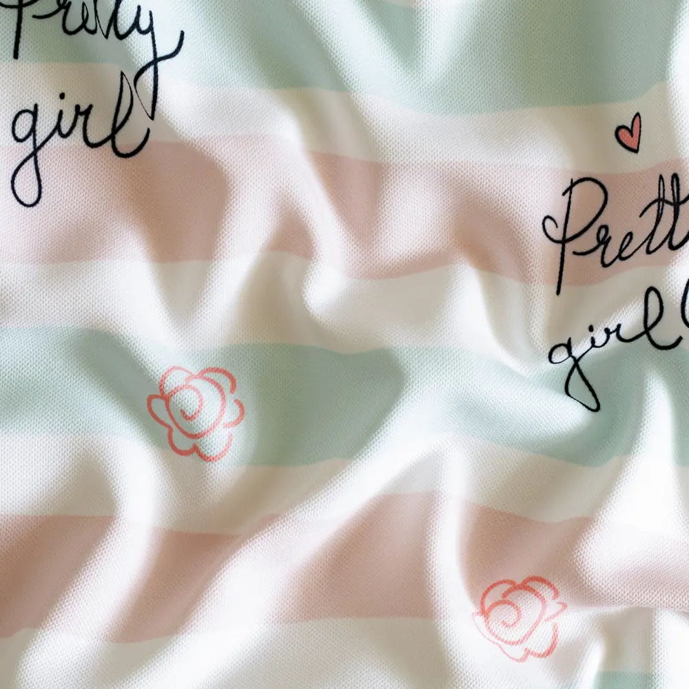 Штора на ленте Девочка 160x260 см цвет розовый GARDEN STLM-2062962 - Вид №4