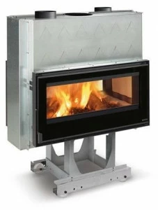 LA NORDICA EXTRAFLAME Двусторонний дровяной очаг для камина
