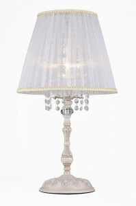 Лампа настольная белая Omela FR2220TL-01W FREYA CLASSIC 00-3957292 Белый