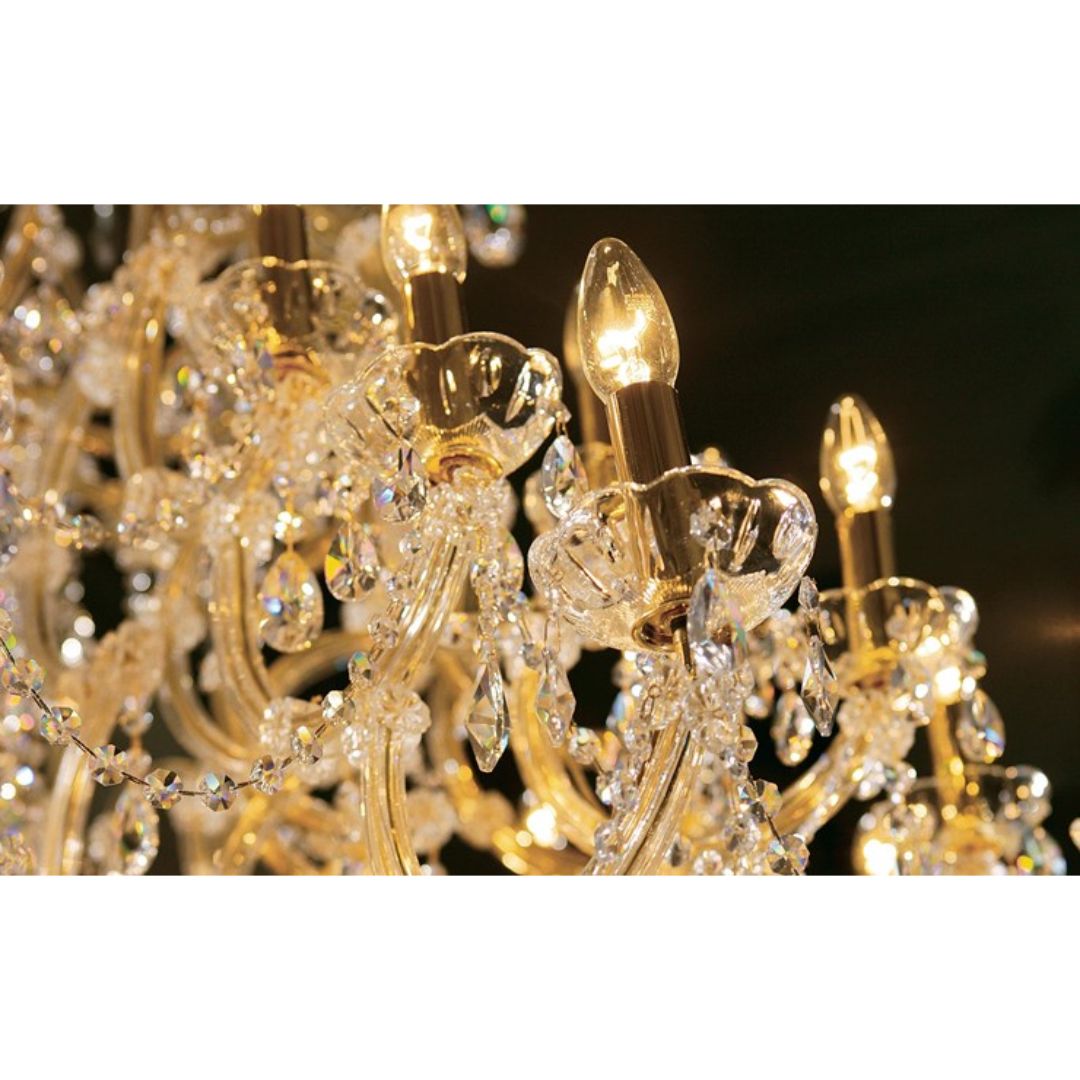 Masiero VE 917/15 oro SW люстра подвесная Maria teresa 117983 - Вид №1