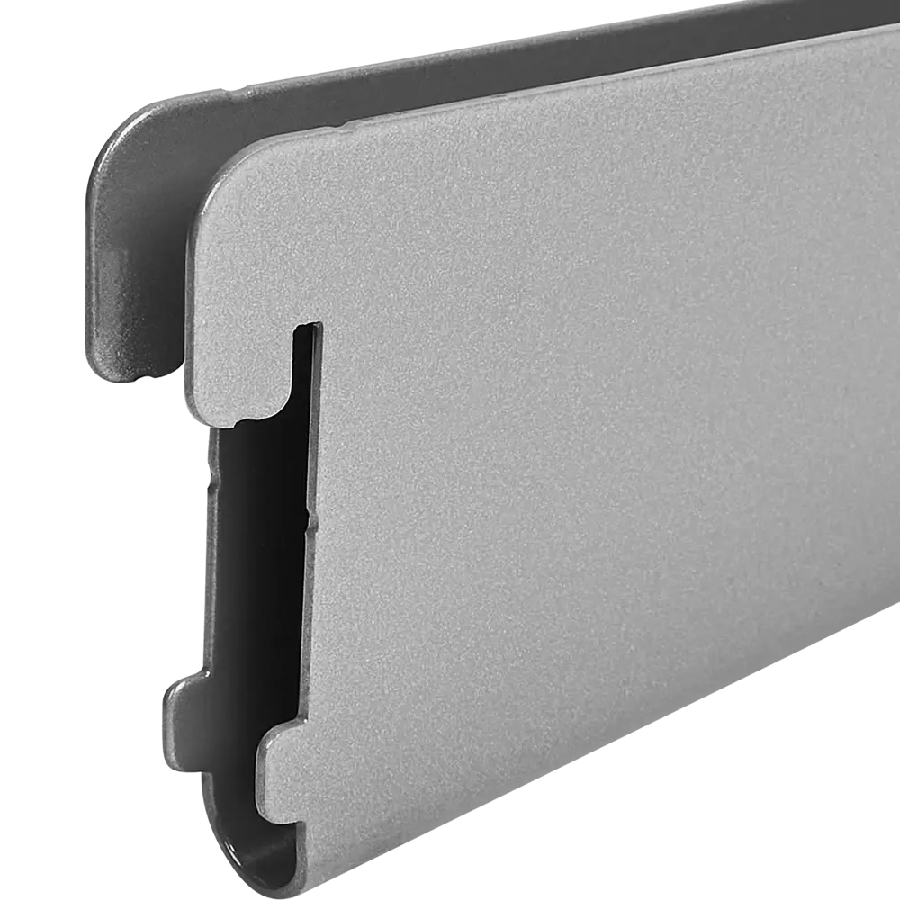 Кронштейн двухрядный KONSENSA 7.4x1.3 см нагрузка до 25 кг цвет серый STLM-2023586 - Вид №1