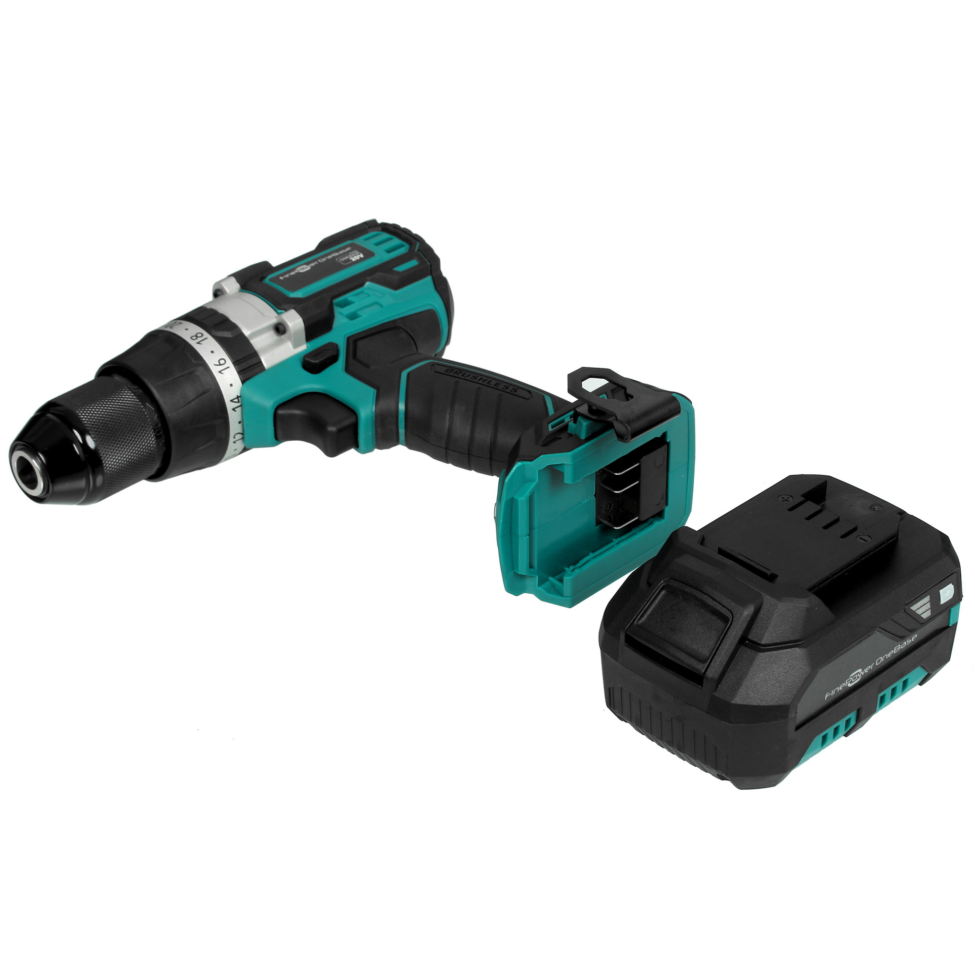 Дрель-шуруповерт FinePower OneBase CDHBL65K2 OneBase20 5087798 STDN-0074040 - Вид №6