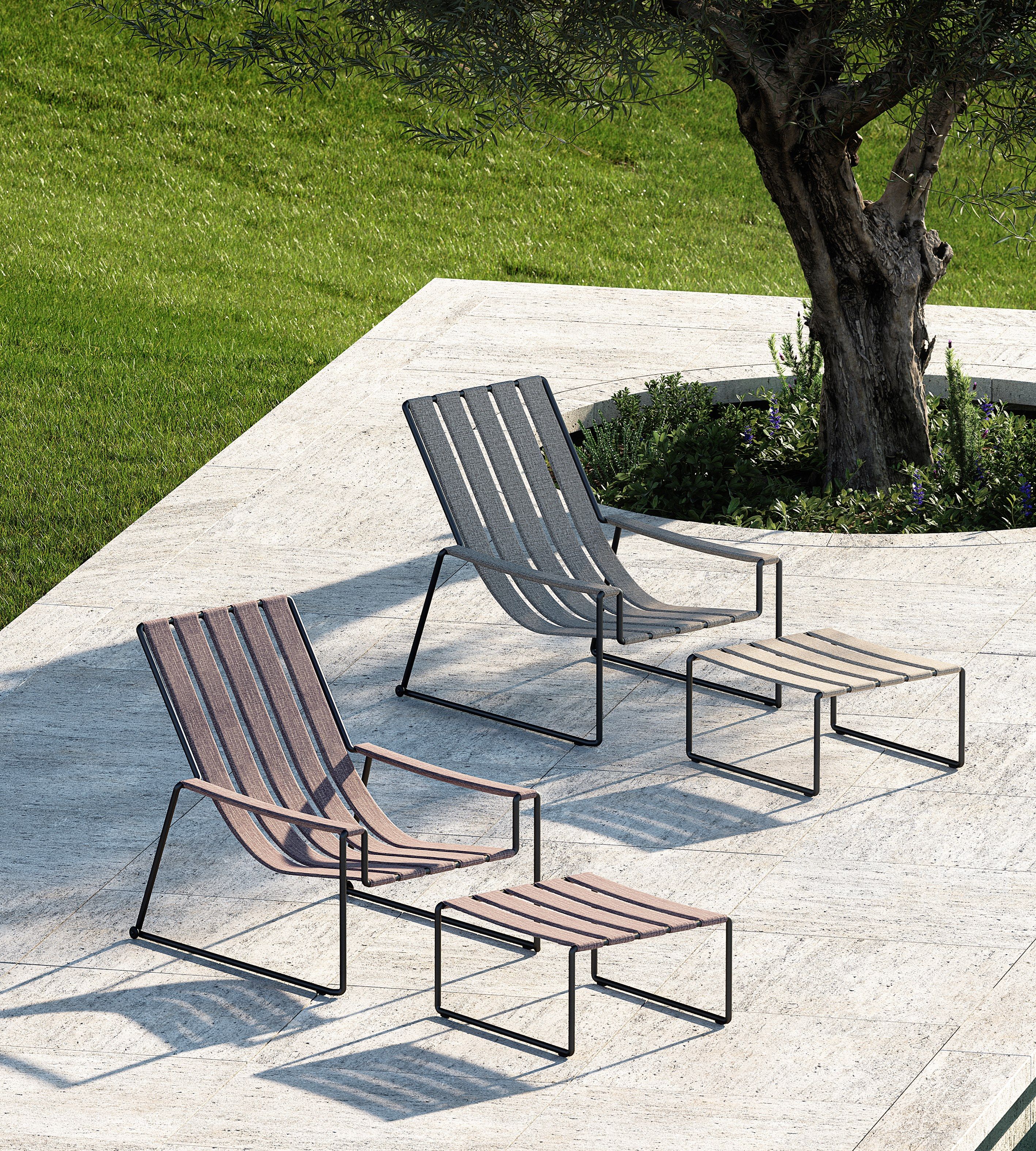 Ткань сани сад стул с подголовником Royal Botania Strappy ARCH-00076566 - Вид №6