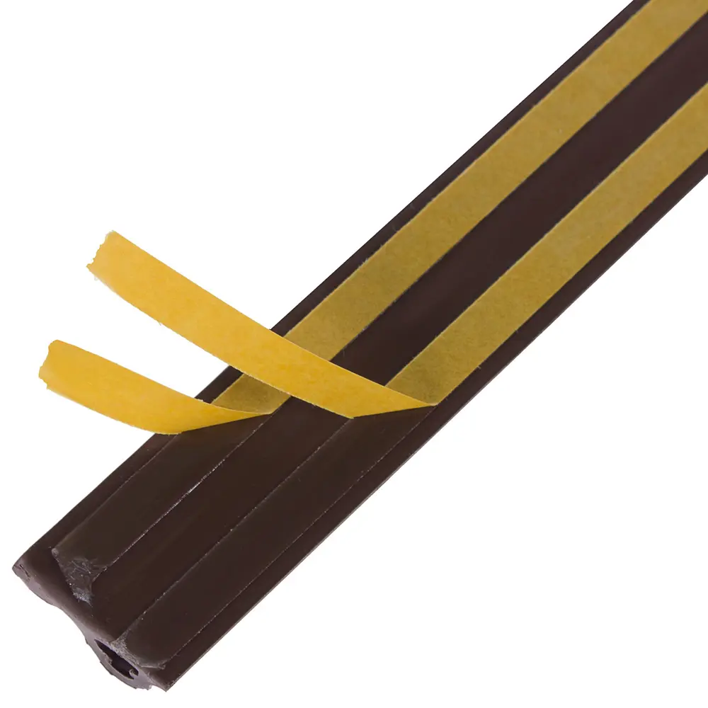 Профиль ПВХ 2000х20х6.3 мм цвет коричневый/золото ELIKOR STLM-2137634 - Вид №2