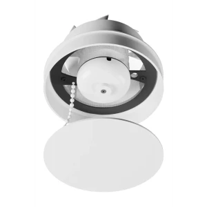 Вентилятор осевой вытяжной ERA Triumph D100 мм 28 дБ 50 м3/ч цвет белый