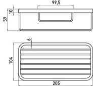 Emco Bad Полка для ванной из металла System2 sun-id-1475897 - Вид №5