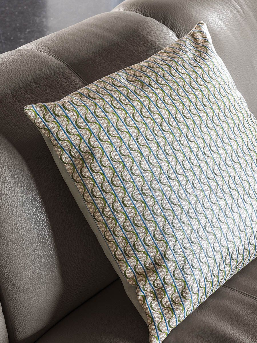 Кожаная квадратная подушка Poltrona Frau коллекция-мебель и аксессуары ARCH-00104195 - Вид №3