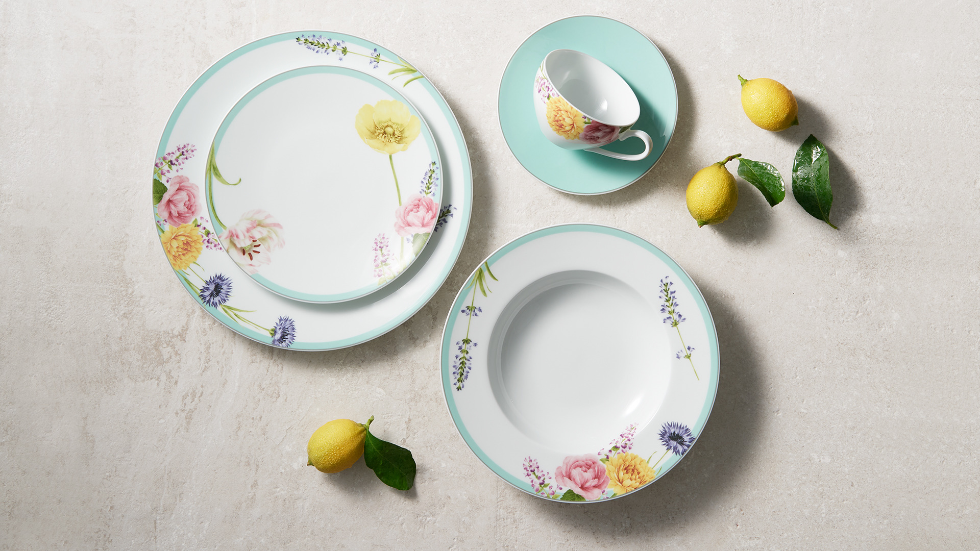 10637908 Noritake Тарелка обеденная Noritake "Пикник в саду" 28см Фарфор  - Вид №1
