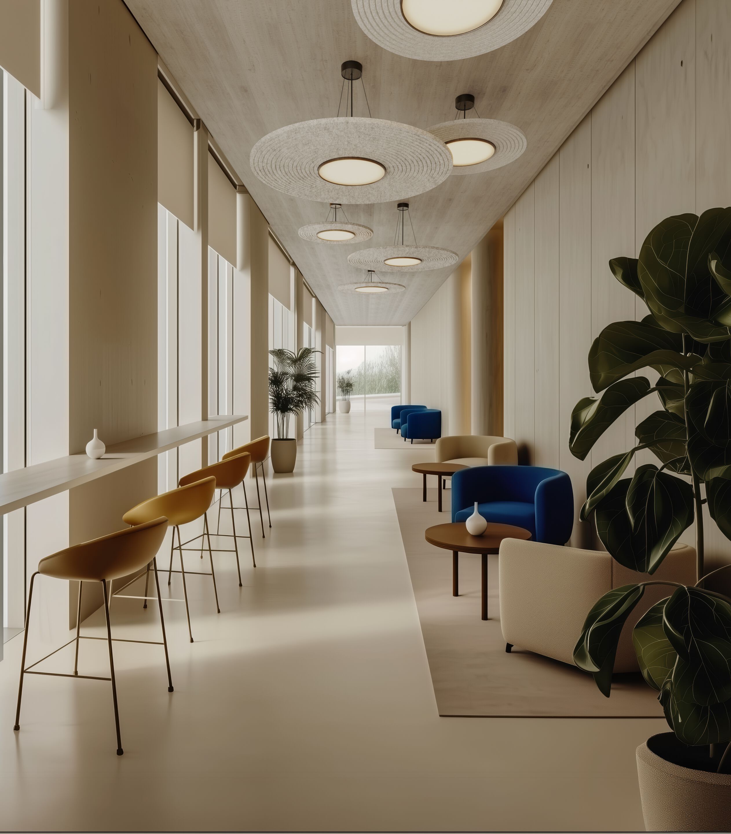 Светодиодный акустический подвесной светильник PROLICHT ATMOSS ARCH-00024317 - Вид №2