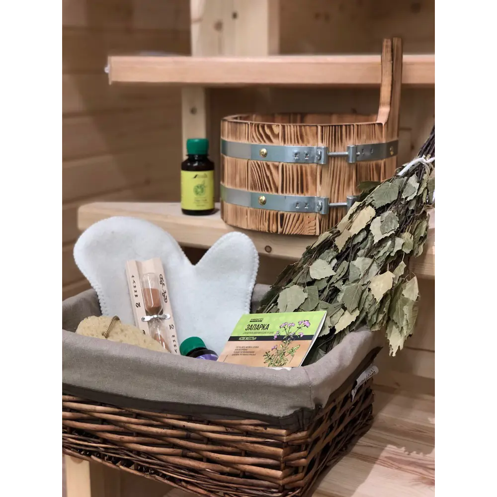 Банная рукавица ГЛАВБАНЯ из натурального войлока для безопасного пара 13667939 STLM-0967020 - Вид №3