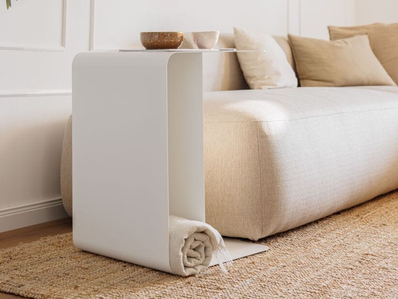 Стальной журнальный столик с порошковым покрытием Metallbude COSMO ARCH-00108059 - Вид №2