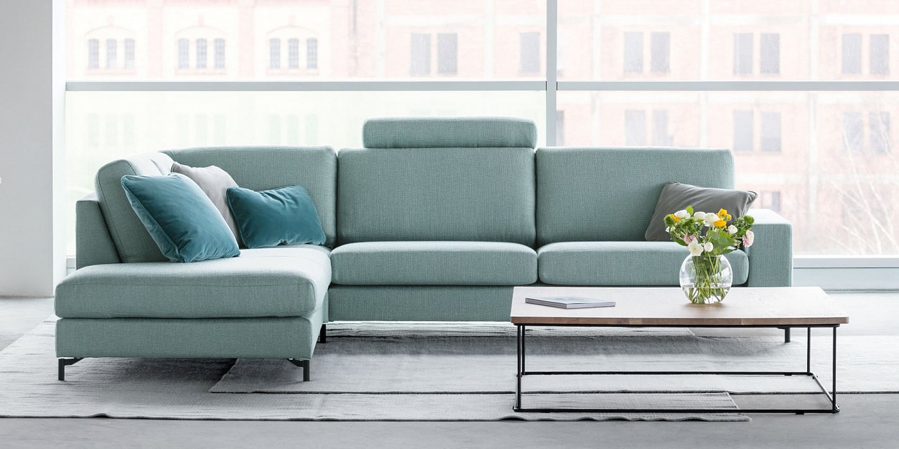 Диван Quattro угловой с левым модулем темно-серый SITS ДИЗАЙНЕРСКИЕ, QUATTRO 192298 Серый  - Вид №9