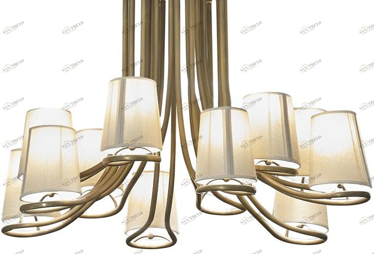 A.R. Arredamenti Подвесной светильник из латуни Dilan D95