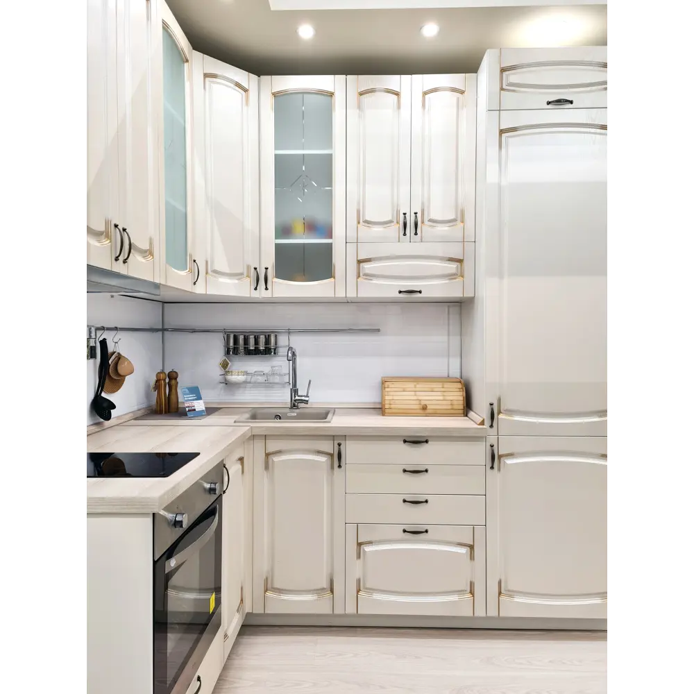 Фасад для кухонного шкафа Петергоф 14.7x76.5 см Delinia ID МДФ цвет бежевый STLM-2182489 - Вид №2