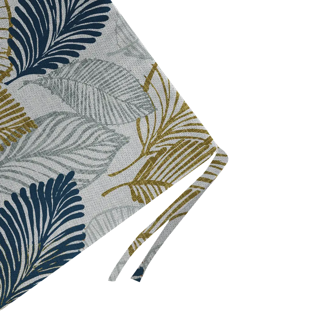 Галета на табурет «Листья» 35х35 см разноцветная LINEN WAY STLM-2147839 - Вид №2