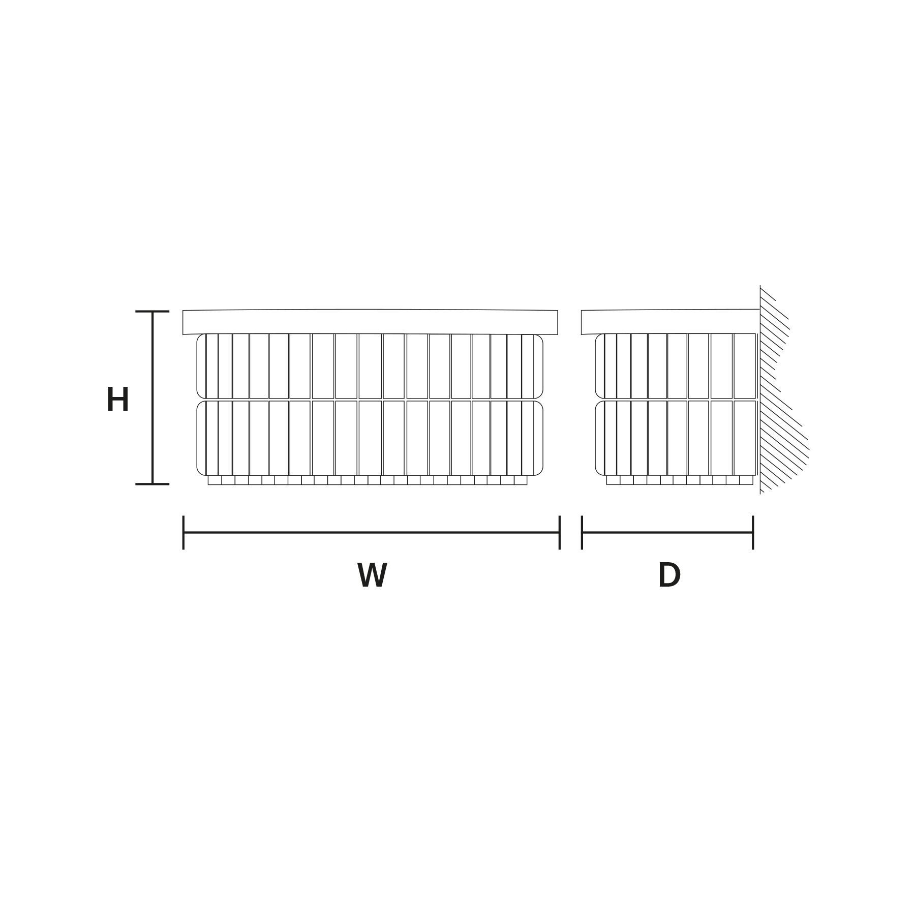 Окрашенный металлический настенный светильник с кристаллами Masiero палладий ARCH-00055347 - Вид №1
