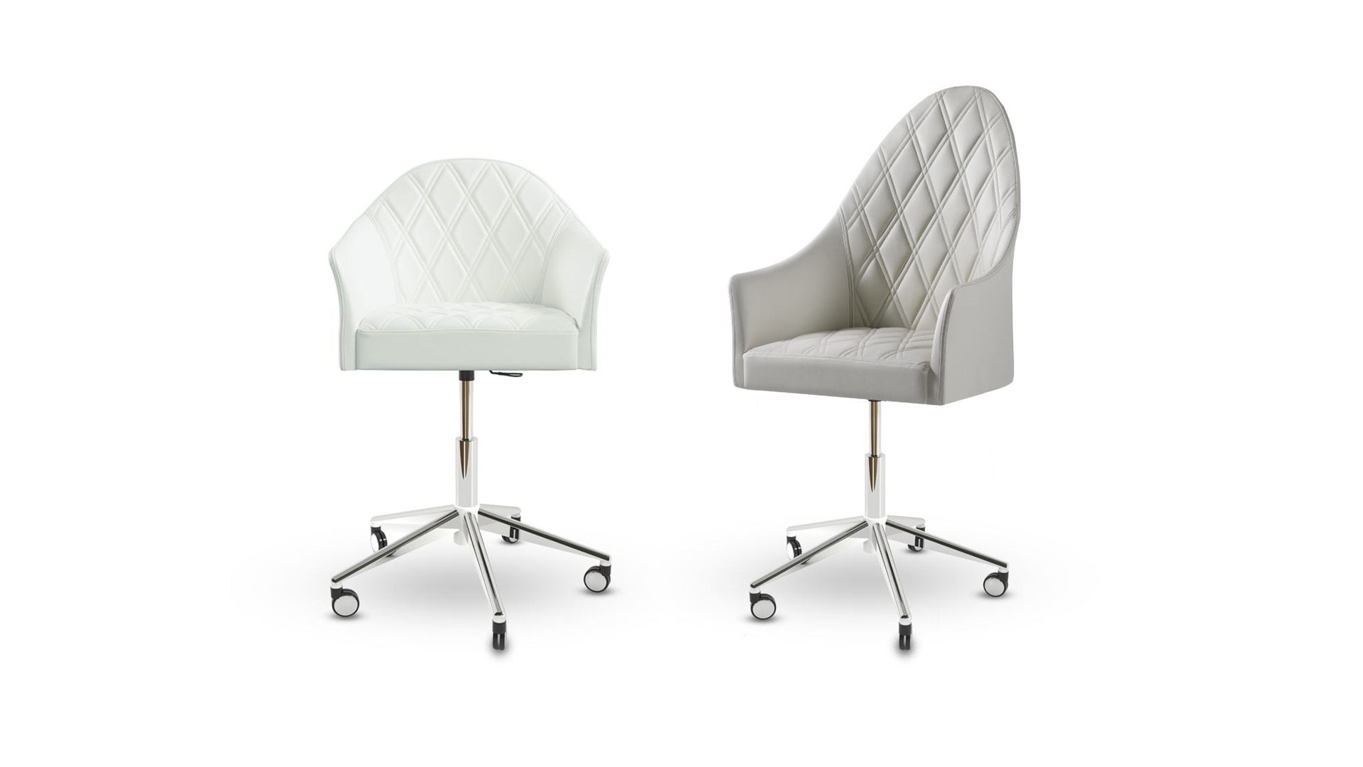 Кожаный стул с колесами REFLEX Пегги ARCH-00127229 - Вид №1