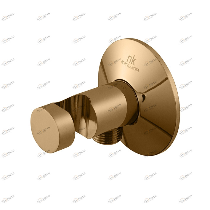 Настенный кронштейн с выпускным коленом  Lignage NOKEN 100238776  GOLD 