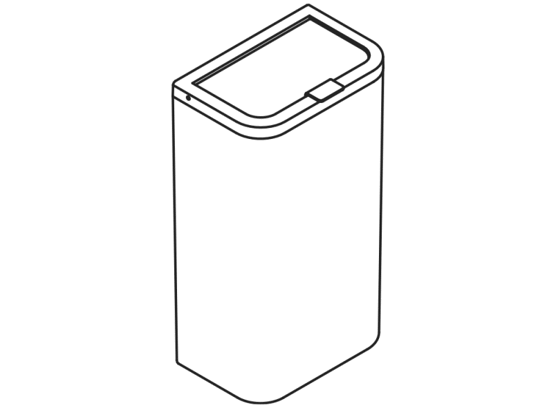 477.05B20298 корзина для бумаг HEWI Neuheiten SAN  - Вид №6