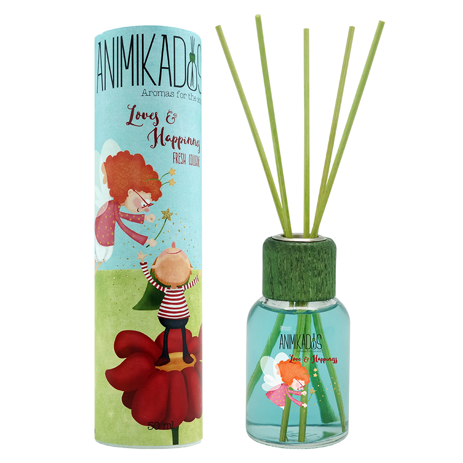 MK050HDAMGB Диффузор ароматический , animikados, love & happiness, 50 мл Ambientair 