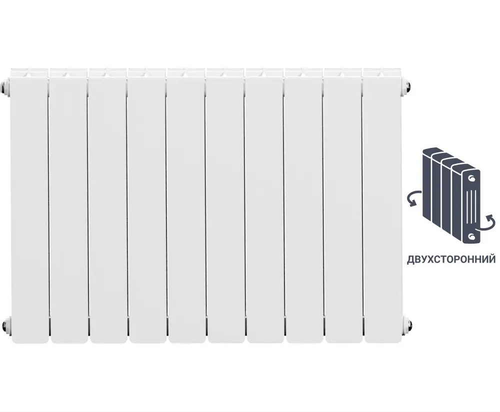 EQUATION Биметаллический радиатор двухсторонний для панорамных окон 89106830