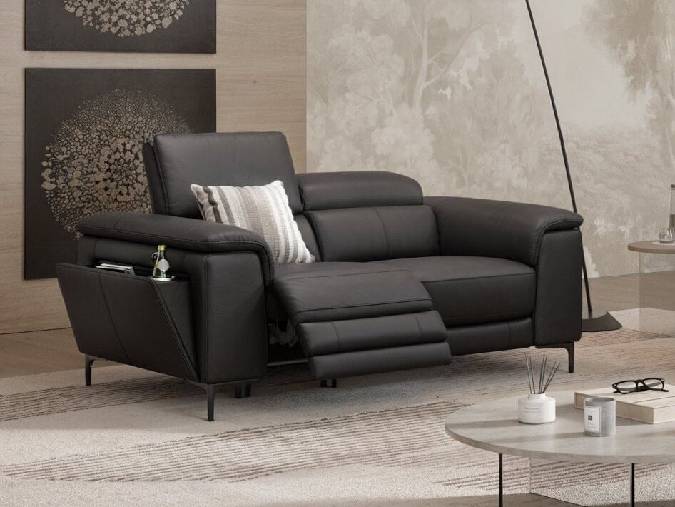 2-местный кожаный диван Sofanella Marino ARCH-00147451 - Вид №2